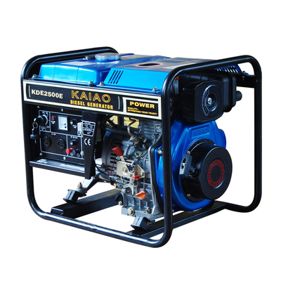 2000 Watt Otwarta rama lekka generacja silników wysokoprężnych Starter elektryczny NO.KDE2500E