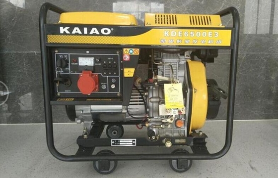 Otwórz ramkę 5.5kva Generator wysokoprężnego generatora wysokoprężnego Low Low Alarm System