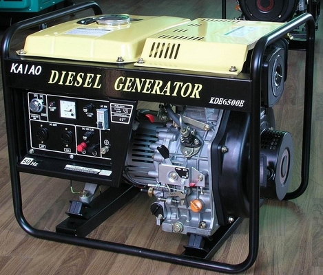 Jednosylindrowe otwarte generatory Diesla 5KW 50HZ Model KDE6500X