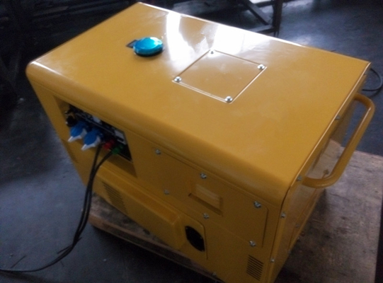 KDE12T 8KW przenośny miniaturowy generator wysokoprężny, generator silnika wysokoprężnego z elektrycznym uruchomieniem