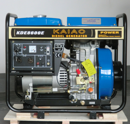Model KDE8600E KAIAO Marka 6kw Zestaw generatora Diesla