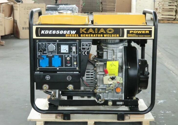 2.2kva 3600rmp Diesel Generator Spawarka, Generator Generatora Zgrzewarki KDE6500EW